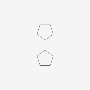 molecular formula C10H18 B158630 双环戊基 CAS No. 1636-39-1