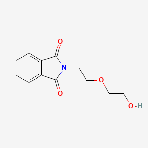 molecular formula C12H13NO4 B1586309 2-(2-(2-羟乙氧基)乙基)异吲哚啉-1,3-二酮 CAS No. 69676-63-7