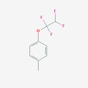 molecular formula C9H8F4O B158631 4-(1,1,2,2-四氟乙氧基)甲苯 CAS No. 1737-11-7