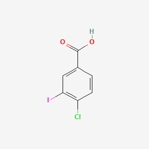 molecular formula C7H4ClIO2 B1586316 Ácido 4-cloro-3-yodobenzoico CAS No. 42860-04-8