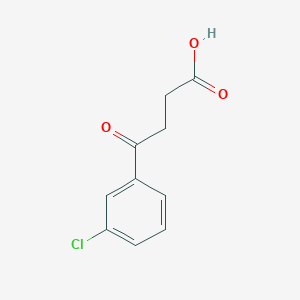 B1586318 4-(3-Chlorophenyl)-4-oxobutanoic acid CAS No. 62903-14-4