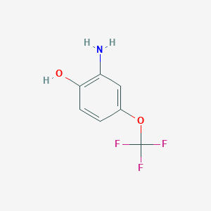 B1586324 2-Amino-4-(trifluoromethoxy)phenol CAS No. 461699-34-3