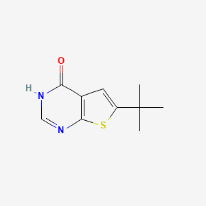 B1586333 6-tert-Butyl-3H-thieno[2,3-d]pyrimidin-4-one CAS No. 439692-54-3