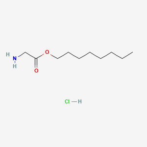 molecular formula C10H22ClNO2 B1586346 辛基 2-氨基乙酸盐酸盐 CAS No. 39540-30-2