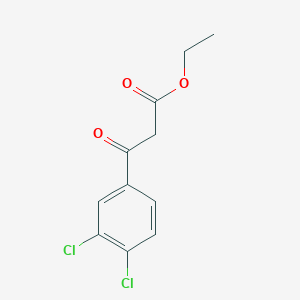 molecular formula C11H10Cl2O3 B1586350 Ethyl 3-(3,4-dichlorophenyl)-3-oxopropanoate CAS No. 53090-43-0