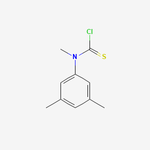 molecular formula C10H12ClNS B1586351 N-(3,5-dimethylphenyl)-N-methylcarbamothioyl chloride CAS No. 83508-64-9