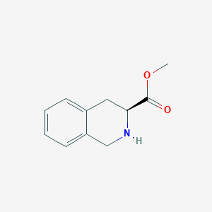 molecular formula C11H13NO2 B1586361 methyl (3S)-1,2,3,4-tetrahydroisoquinoline-3-carboxylate CAS No. 79799-05-6