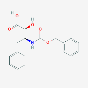 molecular formula C18H19NO5 B1586373 (2S,3S)-3-(Z-amino)-2-hydroxy-4-phenylbutyric acid CAS No. 62023-59-0
