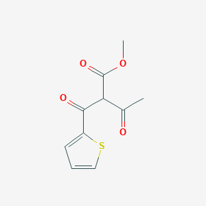 B1586378 3-Oxo-2-(thiophene-2-carbonyl)butyric acid methyl ester CAS No. 676348-57-5