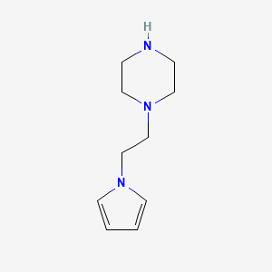 B1586381 1-(2-Pyrrol-1-yl-ethyl)piperazine CAS No. 688763-20-4