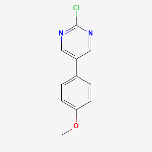 B1586384 2-Chloro-5-(4-methoxyphenyl)pyrimidine CAS No. 27794-03-2
