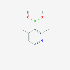 molecular formula C8H12BNO2 B1586393 (2,4,6-三甲基吡啶-3-基)硼酸 CAS No. 1029654-17-8