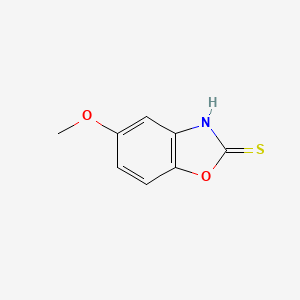 molecular formula C8H7NO2S B1586402 5-甲氧基-1,3-苯并噁唑-2-硫醇 CAS No. 49559-83-3