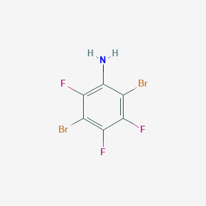 B1586409 2,5-Dibromo-3,4,6-trifluoroaniline CAS No. 232267-32-2