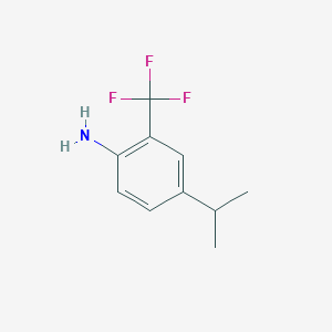 molecular formula C10H12F3N B1586413 2-氨基-5-异丙基苯三氟甲基 CAS No. 87617-29-6