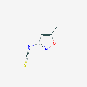 B1586418 3-Isothiocyanato-5-methyl-1,2-oxazole CAS No. 321309-33-5
