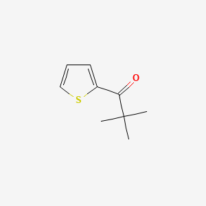 molecular formula C9H12OS B1586424 2-(三甲基乙酰基)噻吩 CAS No. 20409-48-7