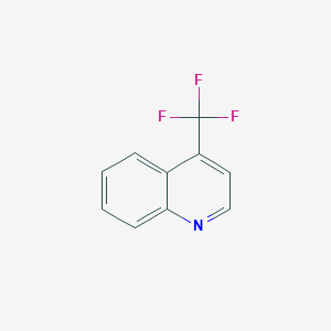 molecular formula C10H6F3N B1586426 4-(三氟甲基)喹啉 CAS No. 25199-77-3