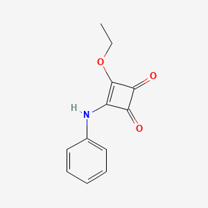 B1586427 3-Anilino-4-ethoxycyclobut-3-ene-1,2-dione CAS No. 42132-09-2