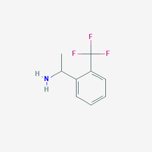 molecular formula C9H10F3N B1586428 1-(2-三氟甲基苯基)乙胺 CAS No. 273384-78-4
