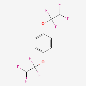 molecular formula C10H6F8O2 B1586430 1,4-双(1,1,2,2-四氟乙氧基)苯 CAS No. 3832-65-3