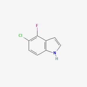 molecular formula C8H5ClFN B1586448 5-chloro-4-fluoro-1H-indole CAS No. 376646-56-9
