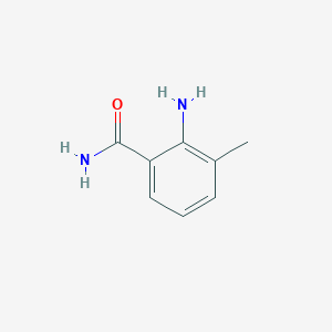 molecular formula C8H10N2O B158645 2-Amino-3-methylbenzamide CAS No. 1885-32-1