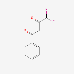 molecular formula C10H8F2O2 B1586453 4,4-二氟-1-苯基丁烷-1,3-二酮 CAS No. 62679-61-2