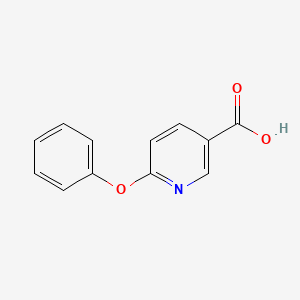 molecular formula C12H9NO3 B1586460 6-苯氧基烟酸 CAS No. 51362-38-0