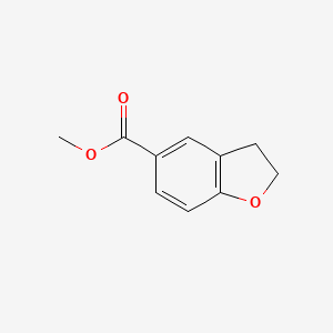 molecular formula C10H10O3 B1586482 2,3-二氢苯并呋喃-5-甲酸甲酯 CAS No. 588702-80-1