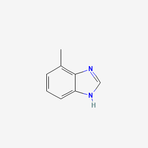 molecular formula C8H8N2 B1586504 7-甲基-1H-苯并[d]咪唑 CAS No. 4887-83-6