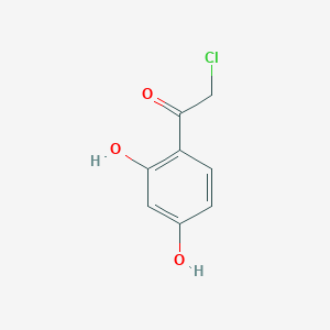 molecular formula C8H7ClO3 B1586509 2-氯-1-(2,4-二羟基苯基)乙酮 CAS No. 25015-92-3