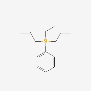 molecular formula C15H20Si B1586519 三烯基(苯基)硅烷 CAS No. 2633-57-0