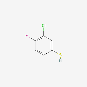 B1586523 3-Chloro-4-fluorothiophenol CAS No. 60811-23-6