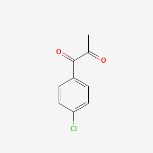 molecular formula C9H7ClO2 B1586532 1-(4-氯苯基)丙酮-1,2-二酮 CAS No. 10557-21-8