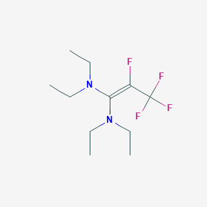 B1586534 1,1-Bis(diethylamino)tetrafluoro-1-propene CAS No. 216393-97-4