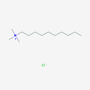 molecular formula C13H30ClN B158654 癸基三甲基氯化铵 CAS No. 10108-87-9