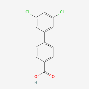 molecular formula C13H8Cl2O2 B1586552 3',5'-二氯-[1,1'-联苯]-4-羧酸 CAS No. 190911-79-6