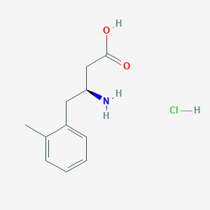 B1586581 (S)-3-Amino-4-(2-methylphenyl)butanoic acid hydrochloride CAS No. 270062-89-0
