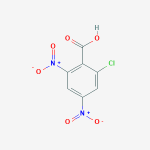 molecular formula C7H3ClN2O6 B1586588 2-氯-4,6-二硝基苯甲酸 CAS No. 95192-61-3