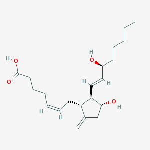 molecular formula C21H34O4 B158660 9-脱氧-9-亚甲基-前列腺素 E2 CAS No. 61263-32-9