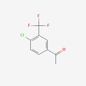 B1586602 4'-Chloro-3'-(trifluoromethyl)acetophenone CAS No. 129825-11-2