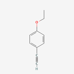 molecular formula C10H10O B1586607 4-乙氧基苯乙炔 CAS No. 79887-14-2