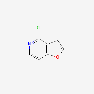 molecular formula C7H4ClNO B1586628 4-氯呋喃[3,2-c]吡啶 CAS No. 31270-80-1