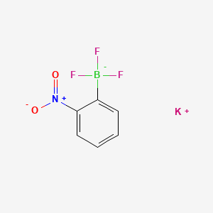 molecular formula C6H4BF3KNO2 B1586634 (2-硝基苯基)三氟化钾 CAS No. 850623-64-2