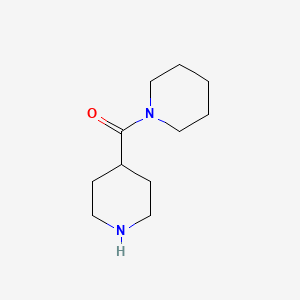 molecular formula C11H20N2O B1586639 1-(哌啶-4-基羰基)哌啶 CAS No. 63214-58-4