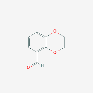 molecular formula C9H8O3 B1586641 2,3-Dihydro-1,4-benzodioxine-5-carbaldehyde CAS No. 29668-43-7