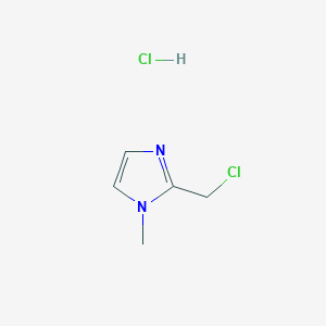 molecular formula C5H8Cl2N2 B1586643 2-(氯甲基)-1-甲基-1H-咪唑盐酸盐 CAS No. 78667-04-6