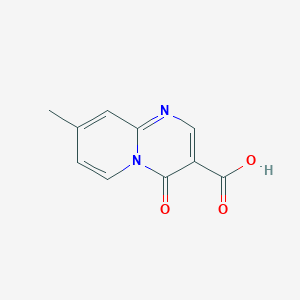 molecular formula C10H8N2O3 B1586646 8-methyl-4-oxo-4H-pyrido[1,2-a]pyrimidine-3-carboxylic acid CAS No. 34662-59-4