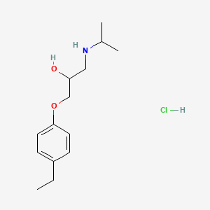 molecular formula C14H24ClNO2 B1586651 Des[4-(2-环丙基甲氧基)]倍他洛尔盐酸盐 CAS No. 464877-45-0